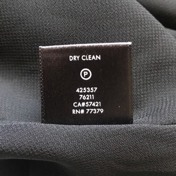 Ann Taylor Black Velvet Trim Halter Layered Top Size 00 NWT - Picture 12 of 12